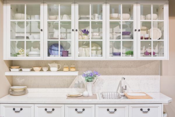 Glass Cabinets Installation in Frisco
